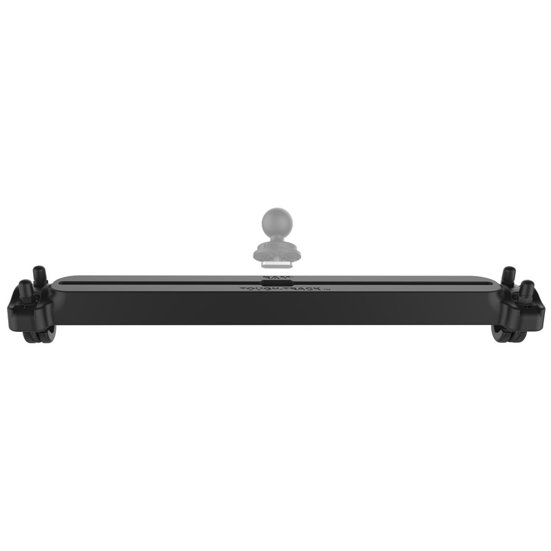 RAP-TRACK-B18U Tough-Track Rohrbasis-Schiene 45,72cm mit U-Bolt 3