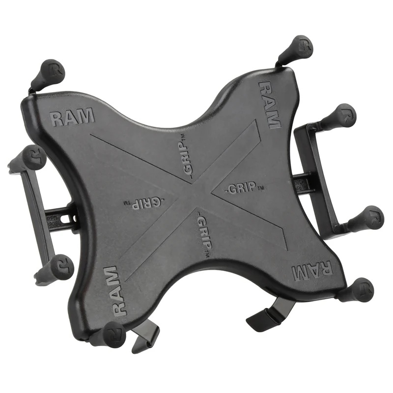 RAM-B-316-1-UN9 X-Grip Sitzschienenhalterung für 9-11 Zoll Tablets mit POD I Flexarm 18" 4