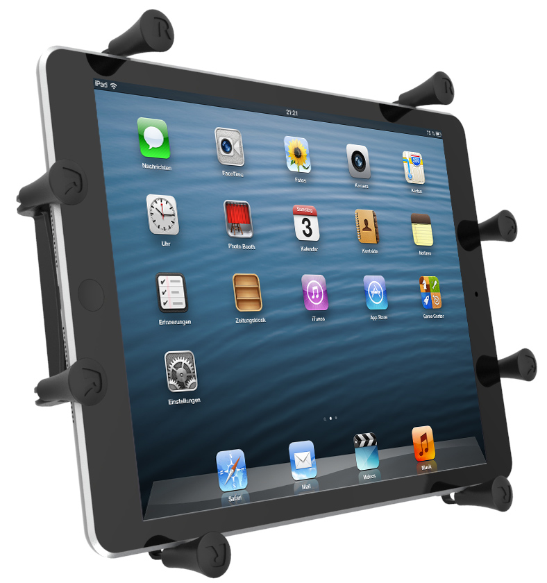 RAM-HOL-UN9U X-Grip Universalhalteklammer für 9-11 Zoll Tablets 5
