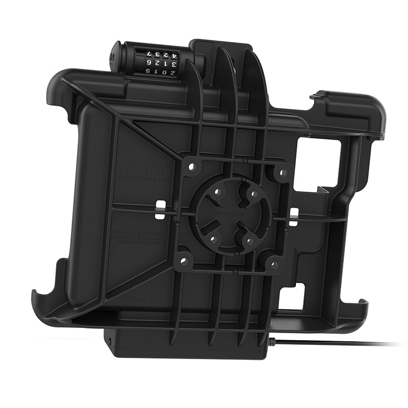 RAM-HOL-ZE15PCLU Ram Mount GDS-Ladedock für Zebra XSLATE L10 mit Zahlenschloss zur Verriegelung 3