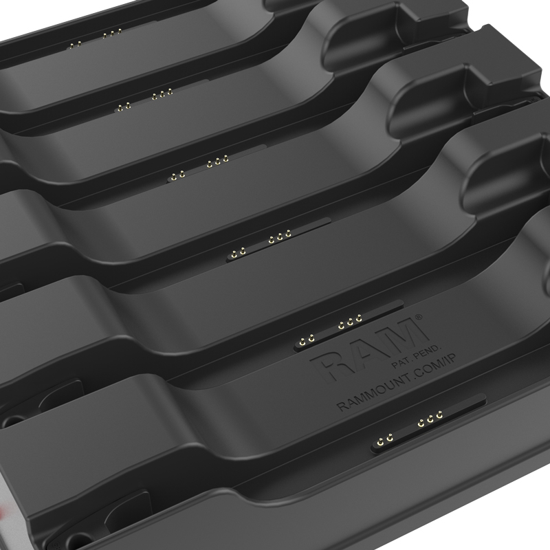 RAM-DOCK-6G8PU 6er Ladestation für Samsung Tab Active 4 Pro, Tab Active Pro, Tab Active 5/3/2 6