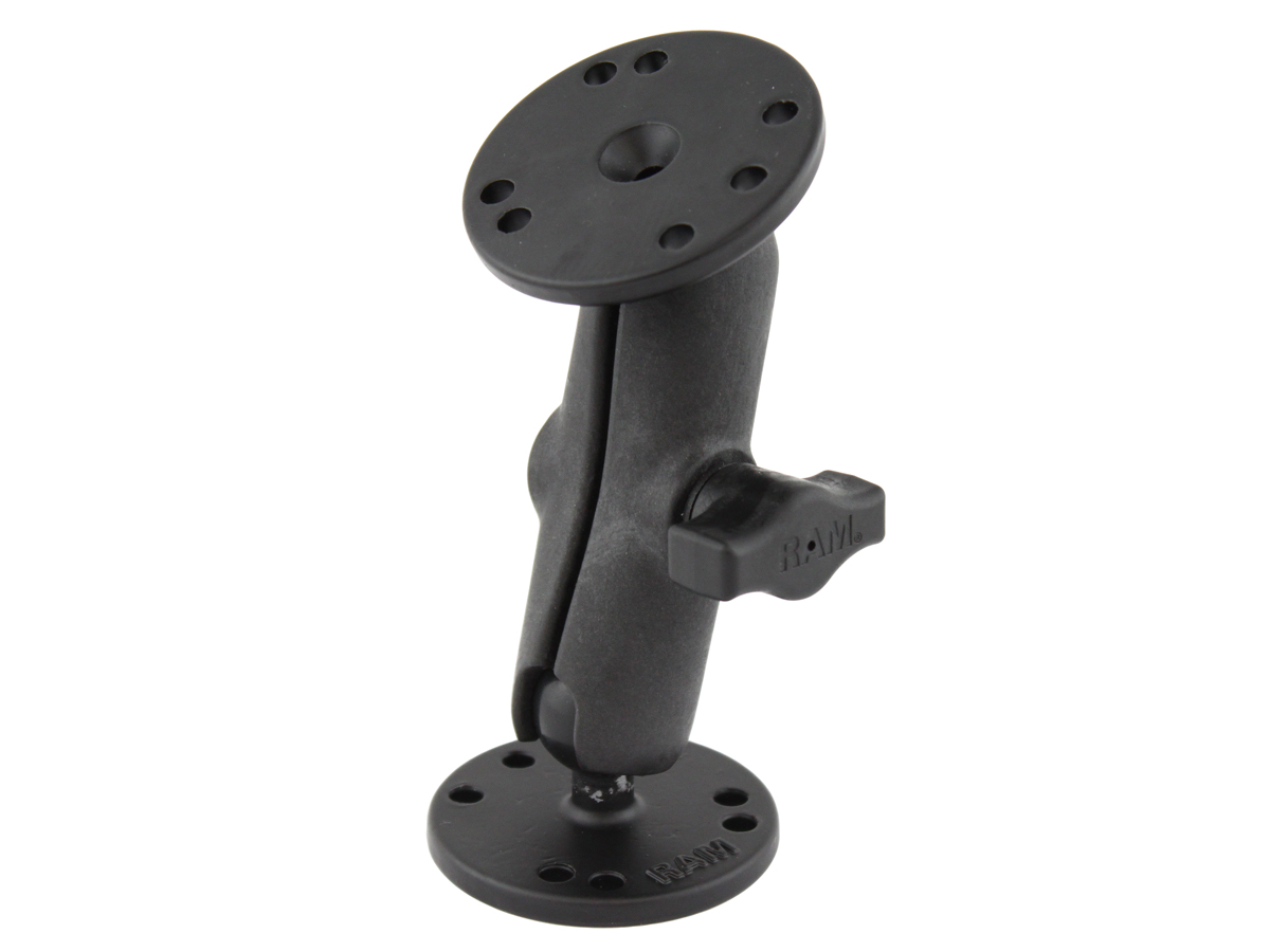 RAP-B-101-OT1U Double Ball Mount mit 2x Round Base aus Aluminium 1 RAP-B-101-OT1U Double Ball Mount mit 2x Round Base aus Aluminium 1