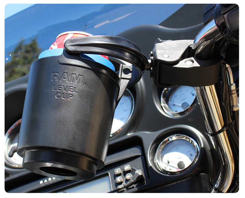 RAM-B-132-400U Level-Cup Becherhalterung mit Tough-Claw klein 8