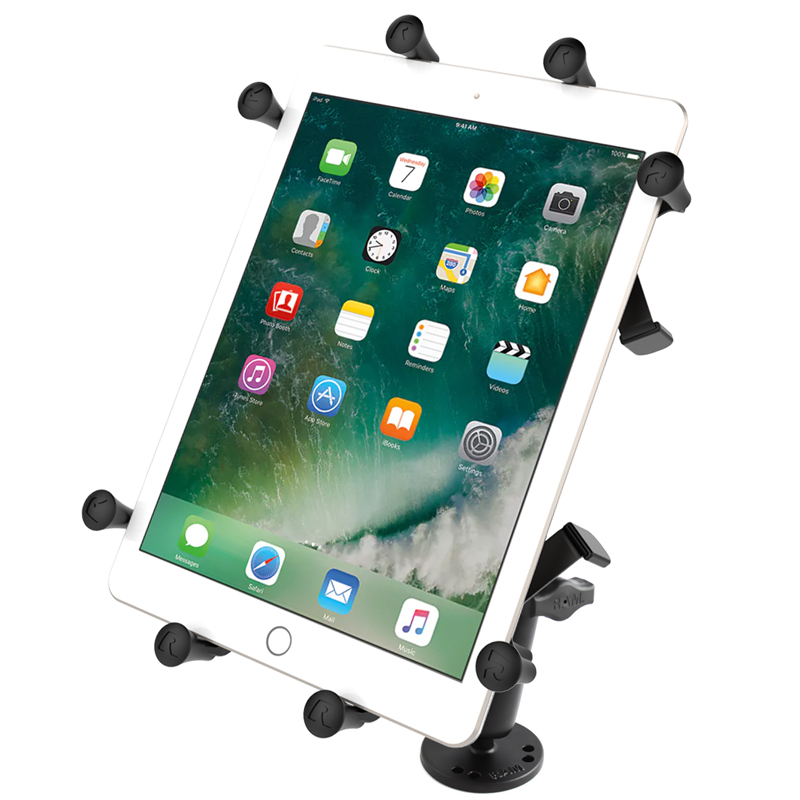 RAM-B-101-C-UN9U X-Grip Universalhalterung für 9-11" Tablets mit Doppel-Kugelhalterung lang 3
