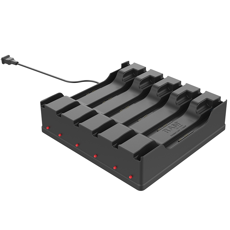 RAM-DOCK-6G8PU 6er Ladestation für Samsung Tab Active 4 Pro, Tab Active Pro, Tab Active 5/3/2 3