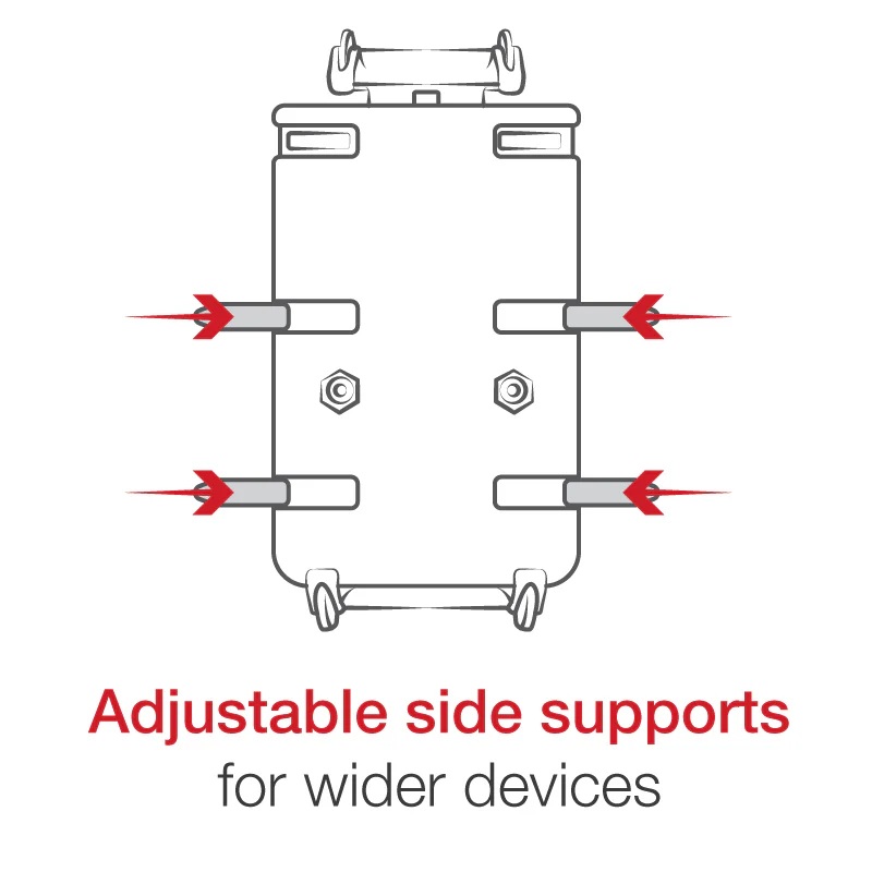 RAM-HOL-PD4U Ram Mount Quick-Grip XL Universalhalterung für große Smartphones und mehr 6