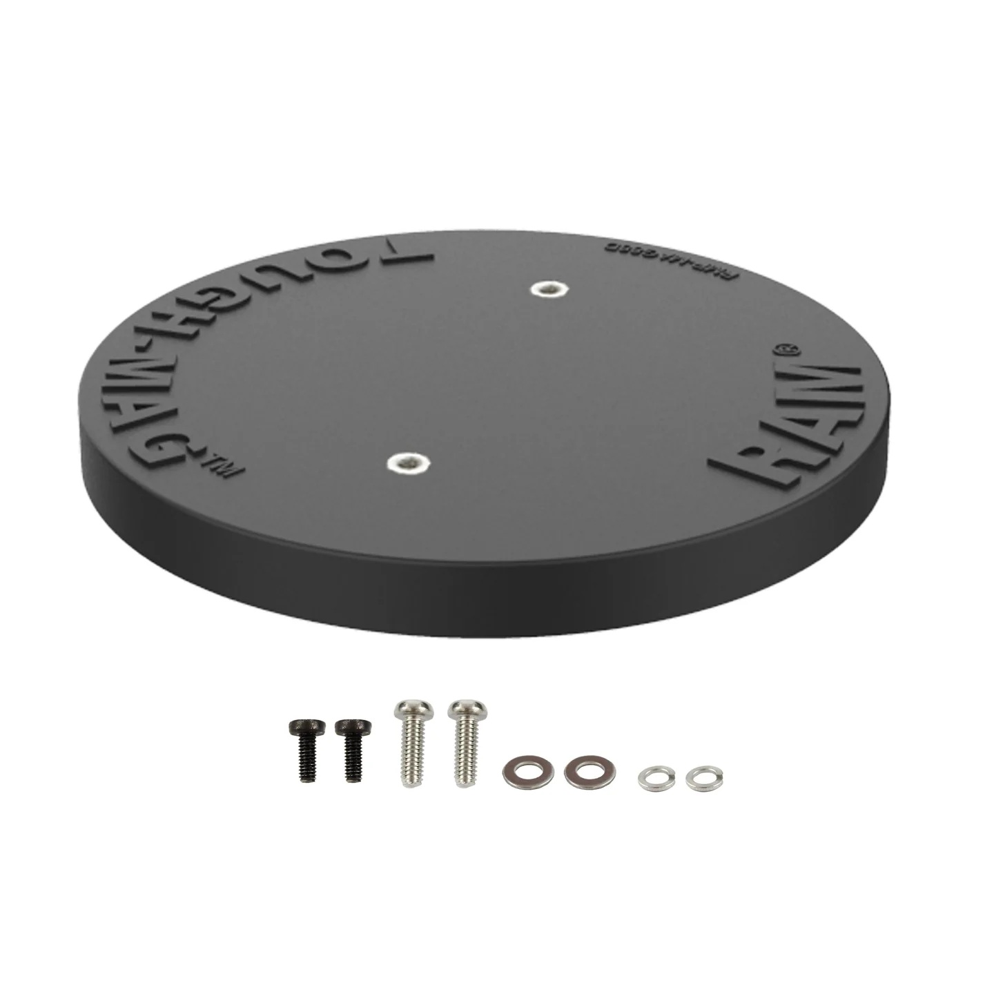 RAM-MAG88DU Ram Mount Tough-Mag™ 88mm Magnetbasis mit 2-Loch-AMPS-Muster u. M4-Gewindebuchse 0