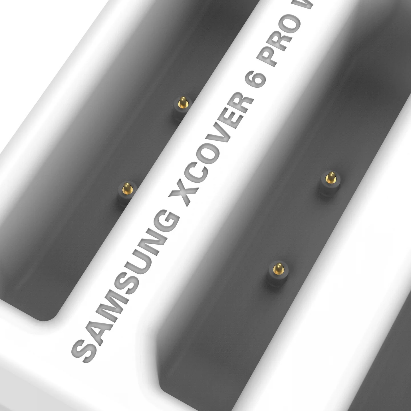 RAM-DOCK-6G-SAM84CPU-GRY RAM 6-Port Dock für XCover7 & XCover6 Pro mit OEM- oder RAM Skin - Grau 5