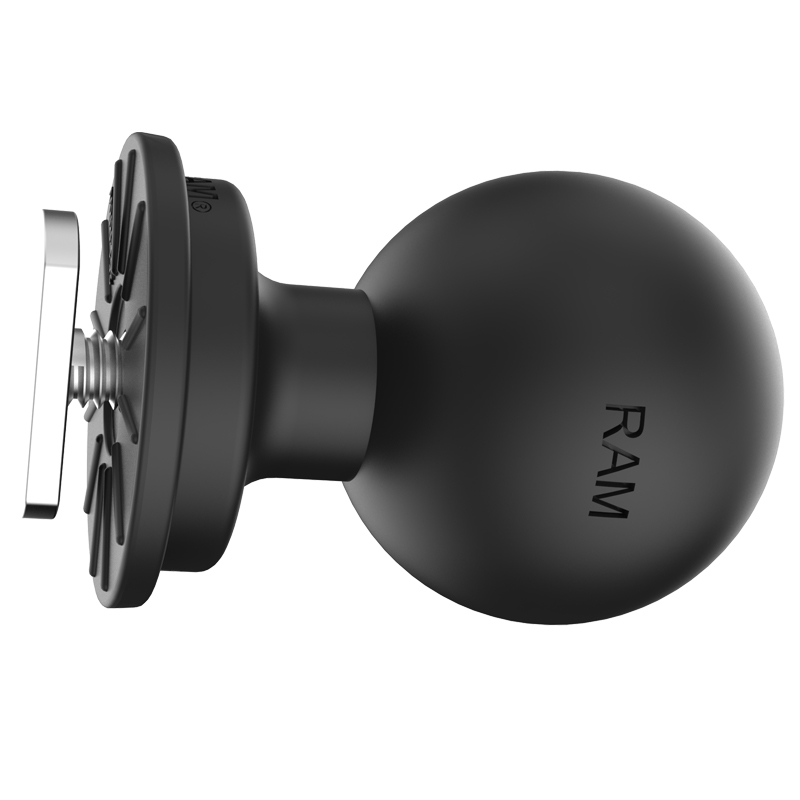 RAP-354U-TRA1 Ram Mount Track Ball C-Kugel Adapter mit T-Bolt-Befestigung für Schienensysteme 4