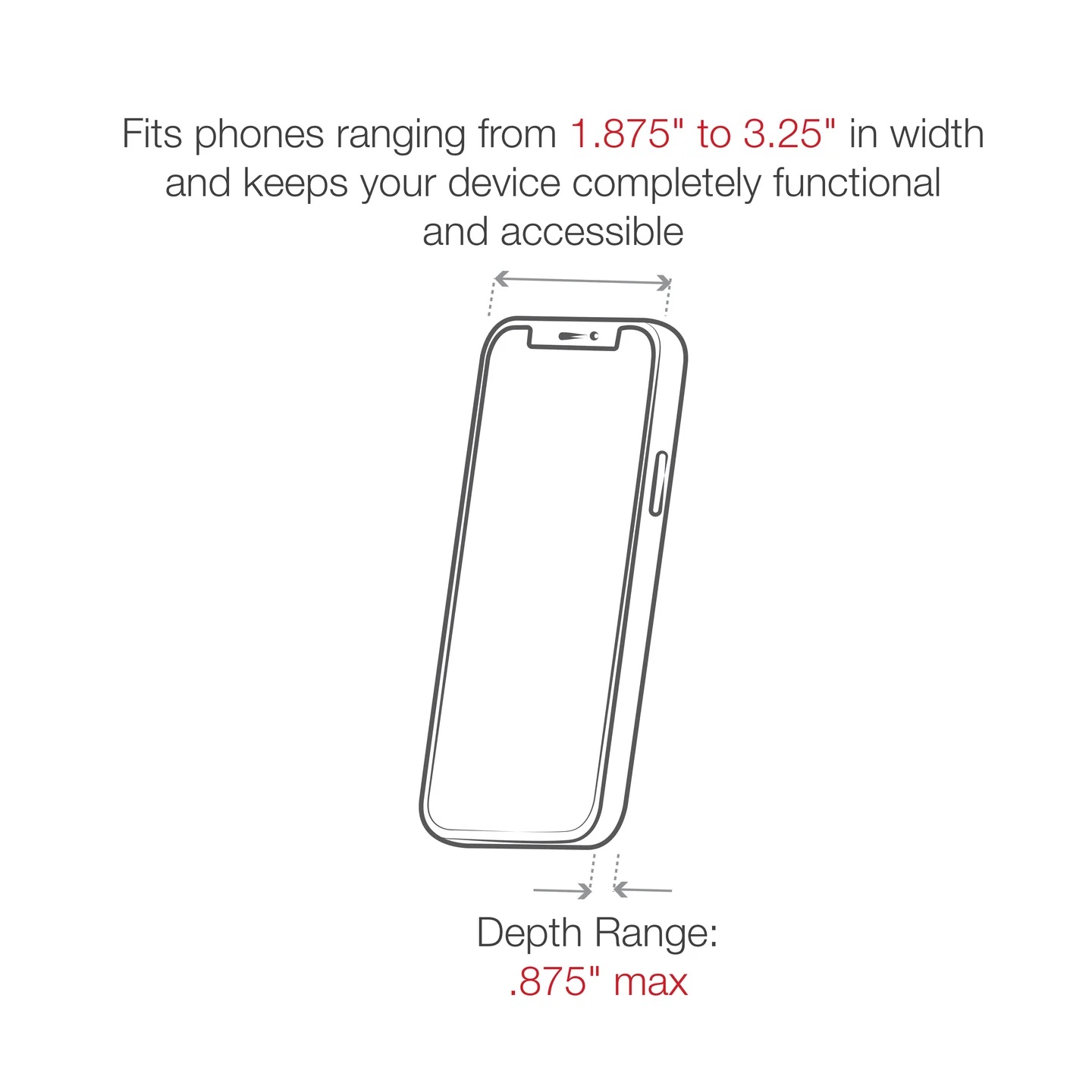 RAM-138-UN7U small X-Grip Schraubhalterung für kleine Smartphones - Round Base, C, medium 6