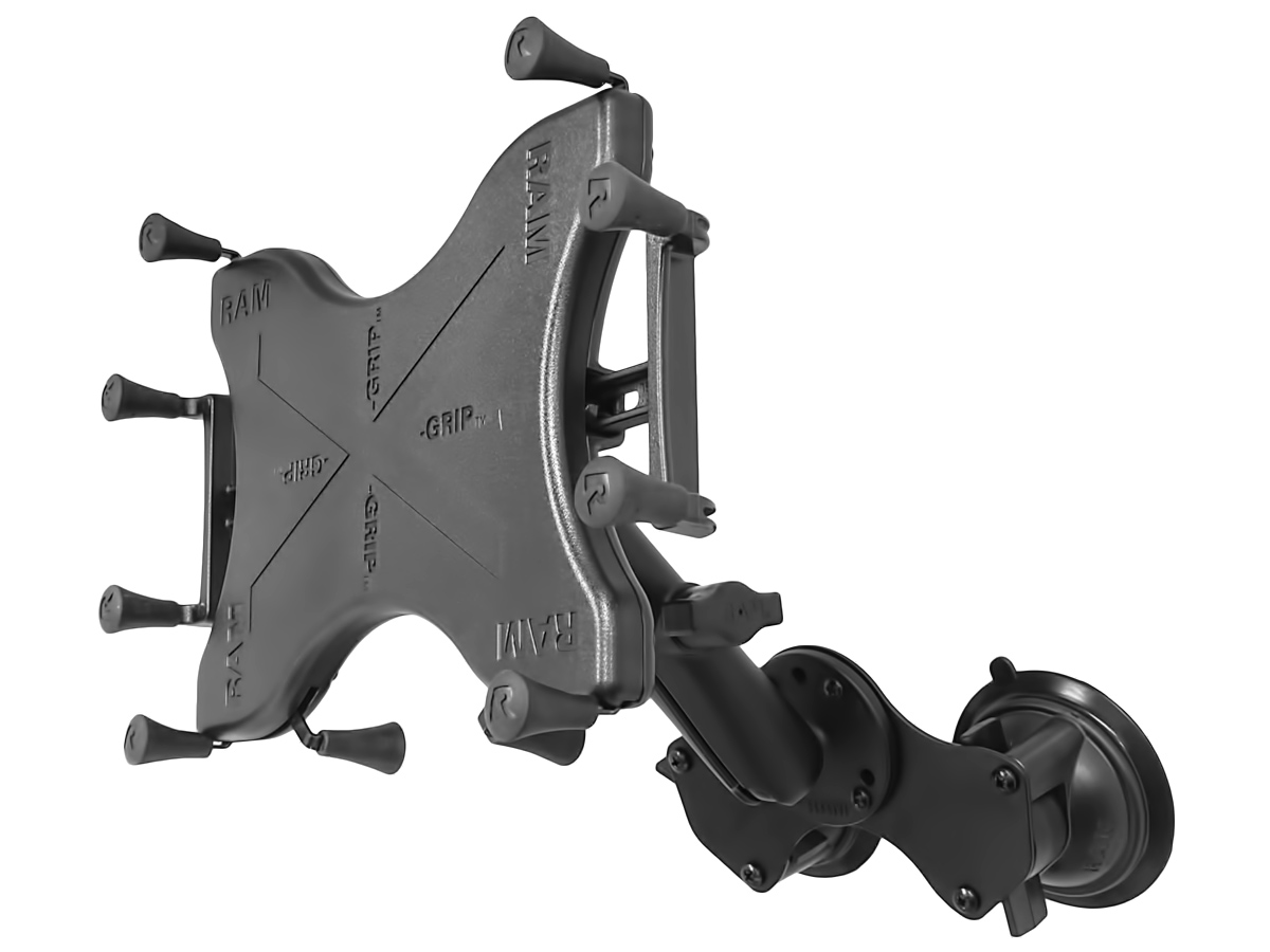 RAM-B-189-C-UN9U X-Grip für 9-11" Tablets mit Doppelsaugnapfbasis 2