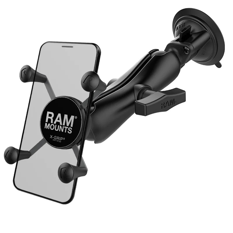 RAM-166-UN7U small X-Grip Saugnapfhalterung für Smartphones mit Twist-Lock (einfach) 3