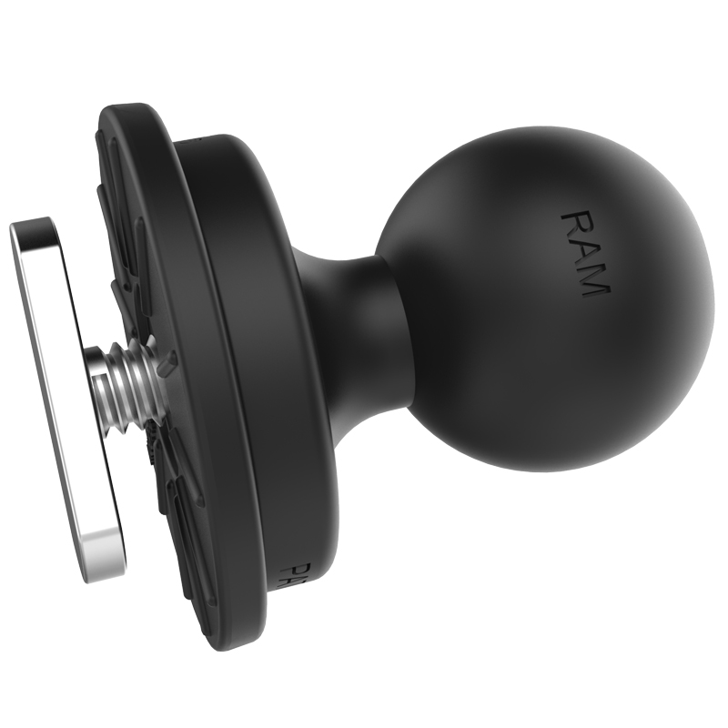 RAP-B-354U-TRA1 Ram Mount Track Ball B-Kugel Adapter mit T-Bolt-Befestigung für Schienensysteme 4