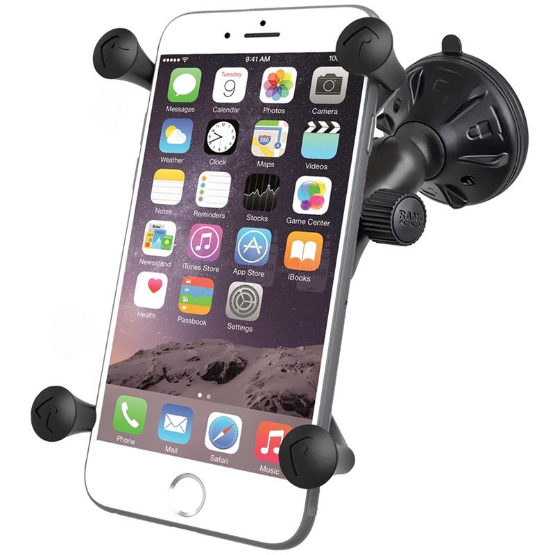 RAP-B-166-2-UN10U X-Grip Universalhalterung für große Smartphones mit Twist-Lock (klein) 3