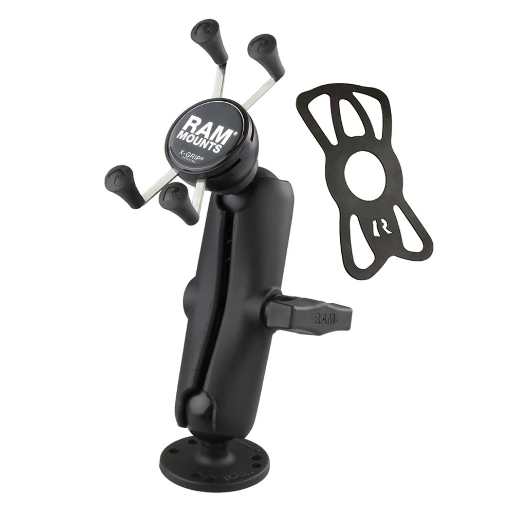 RAM-138-UN7U small X-Grip Schraubhalterung für kleine Smartphones - Round Base, C, medium 3