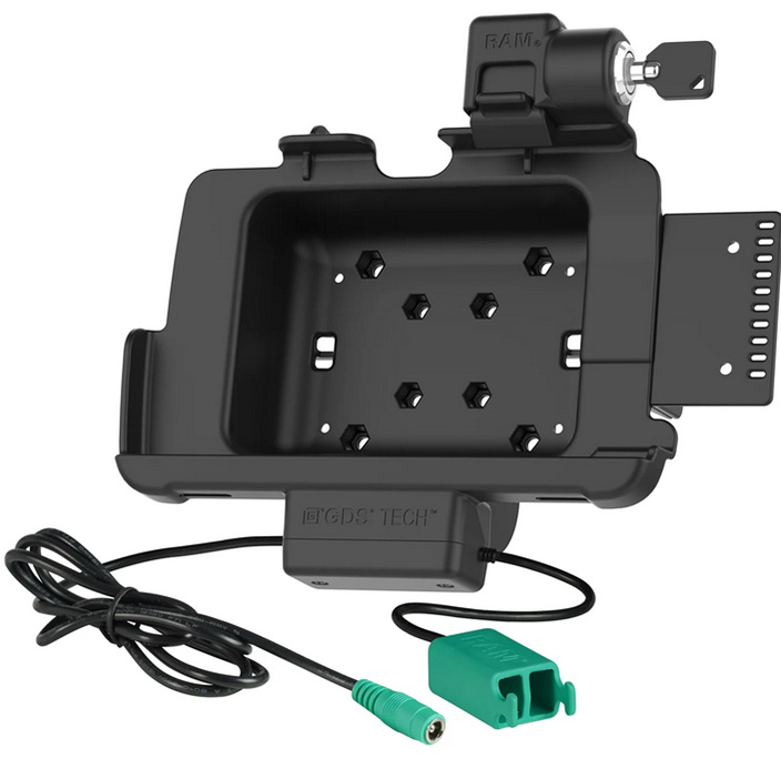 RAM-HOL-ZE20PD2KLU RAM Tought-Dock für Zebra ET4x 8" (Laden/2x Peripherie/Abschließbar) 4