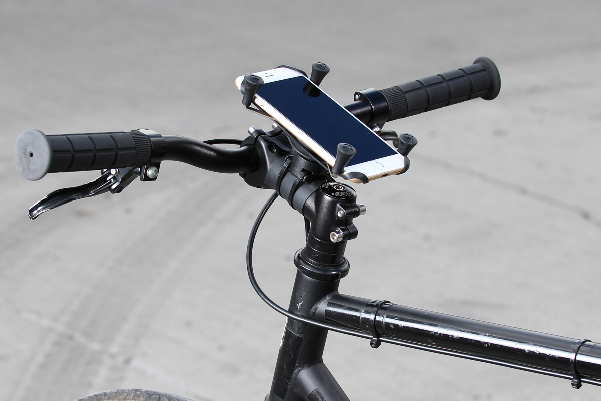 RAP-274-1-UN10 X-Grip Universalhalterung für große Smartphones mit EZ-On/Off Lenkerbasis 4