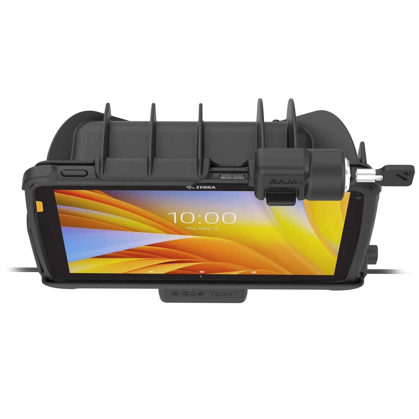 RAM-GDS-DOCKL-ZE21-RJ45AU GDS Dock + USB-A & RJ45 für Zebra ET4x 10" in IntelliSkin, abschließbar 6