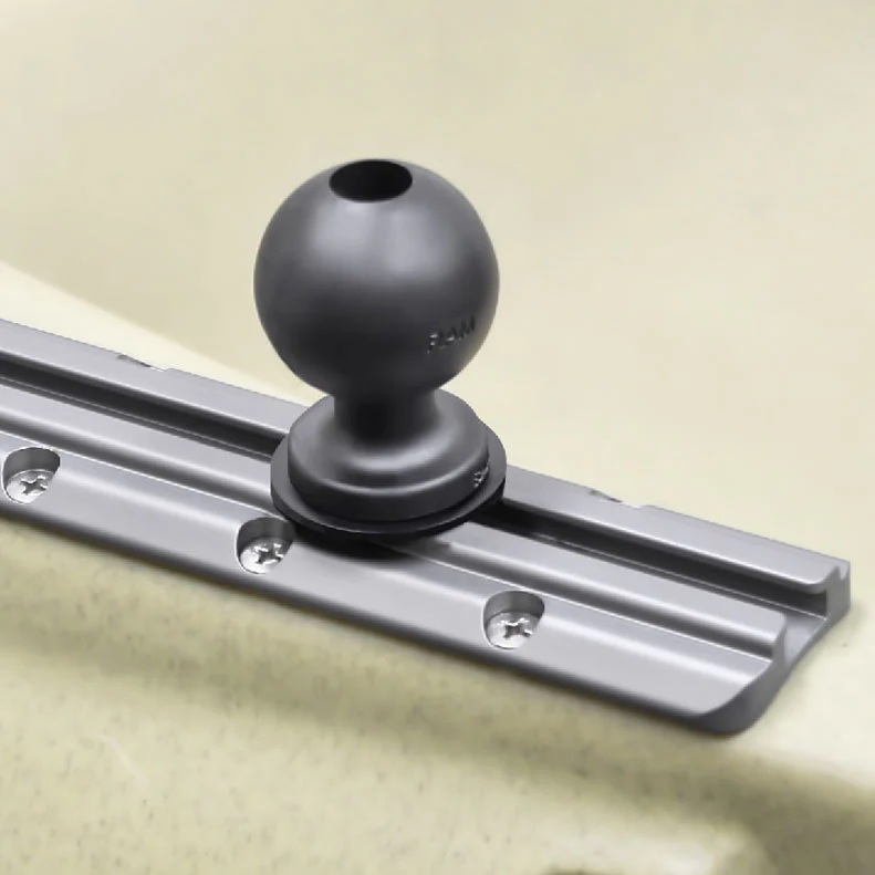 RAP-354U-TRA1 Ram Mount Track Ball C-Kugel-Adapter mit T-Bolt-Befestigung für Schienensysteme 5