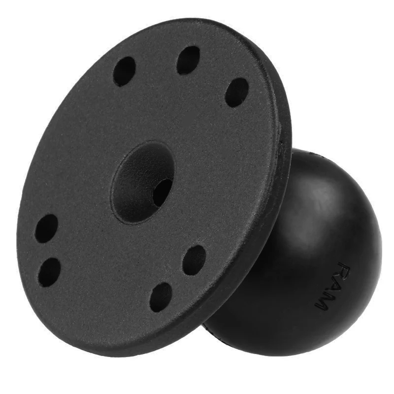 RAM-101U-D Ram Mount C-Arm-Basisset lang mit 2 mal Round Base aus Aluminium 4