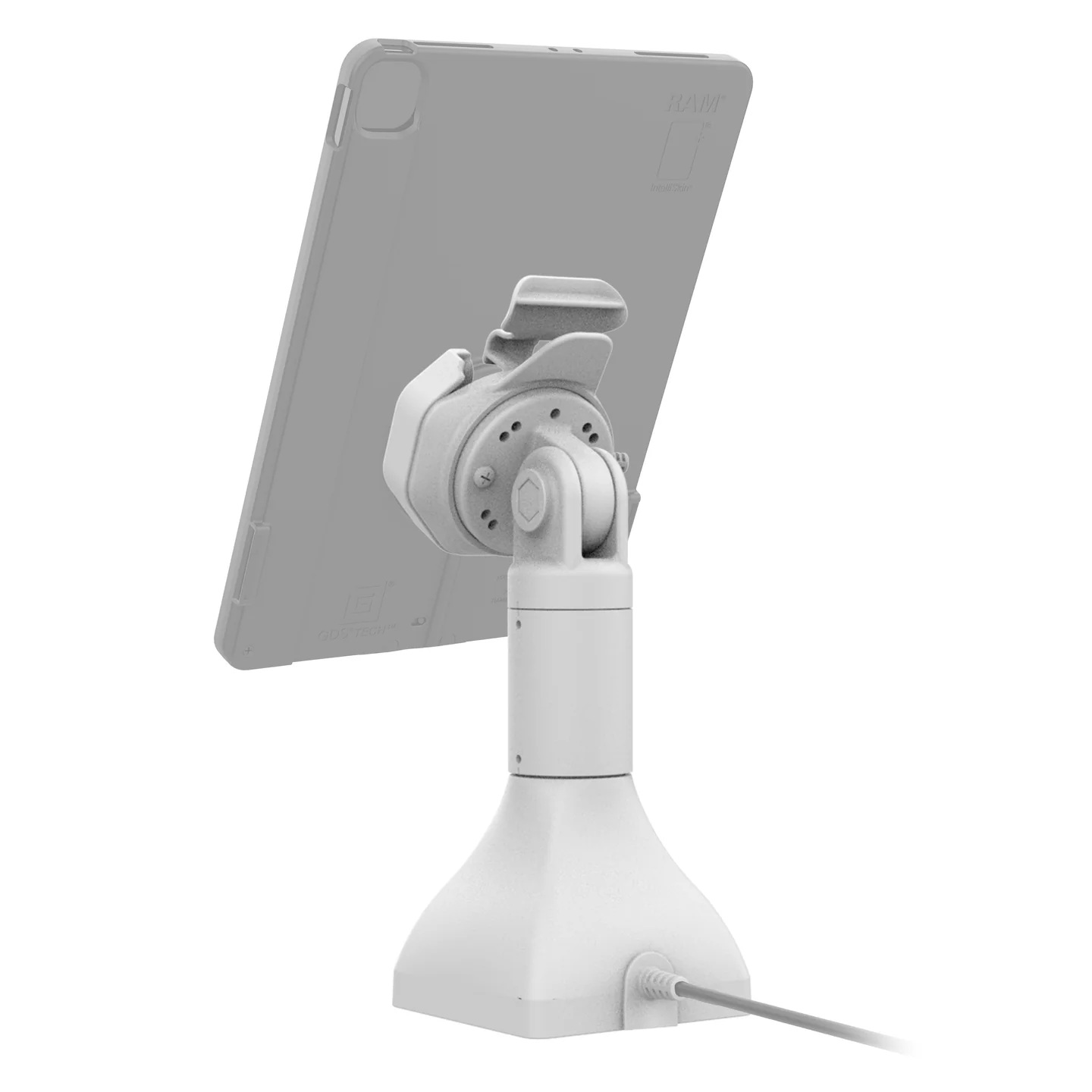 RAM-GDS-DOCK-D11-7-U3E-GRY GDS® Uni-Conn™ Pedestal Dock 7", mit PoE - grau 6