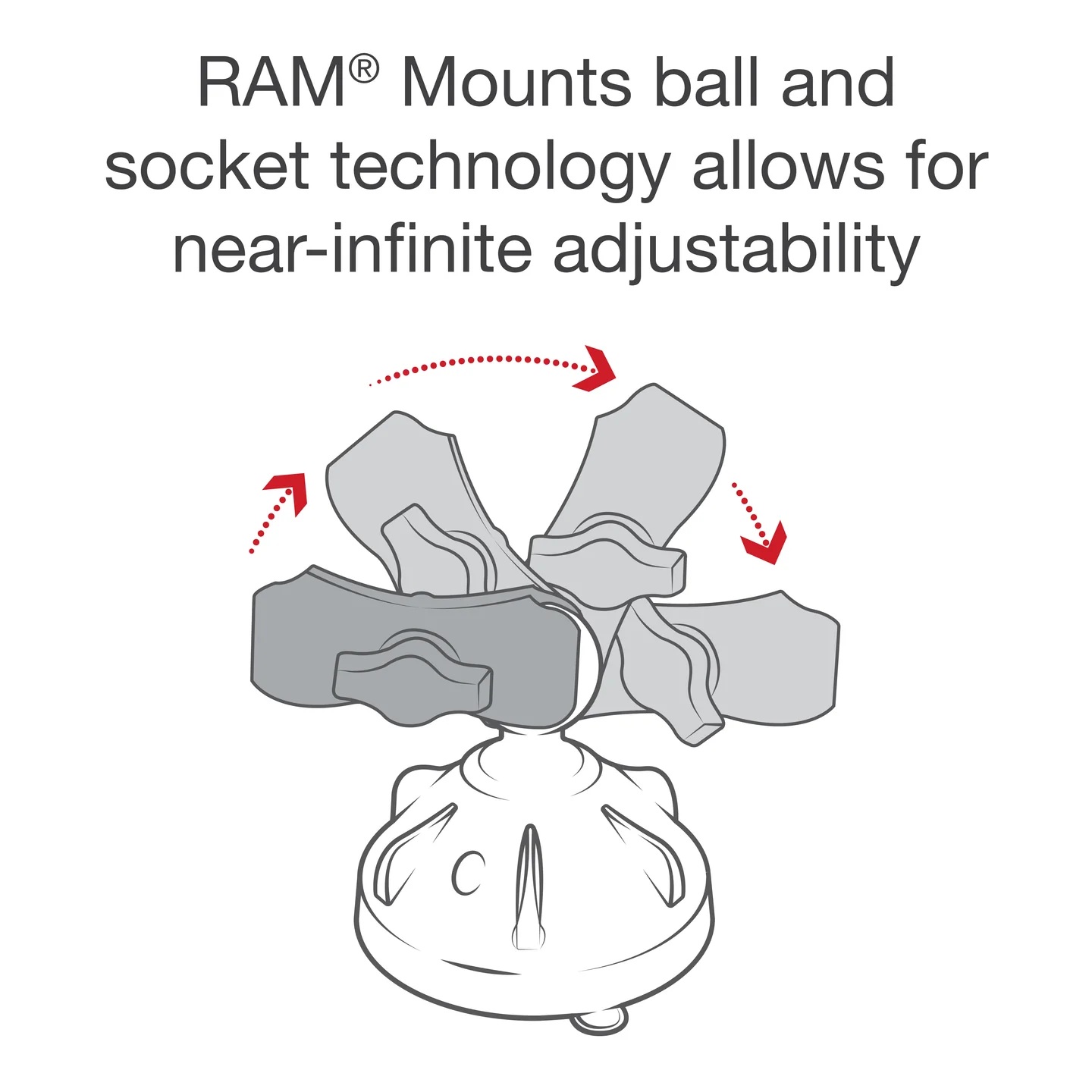 RAP-B-166-2-A-UN7U Ram Mount small X-Grip-Saugnapfhalterung für Smartphones - aus Kunststoff 7