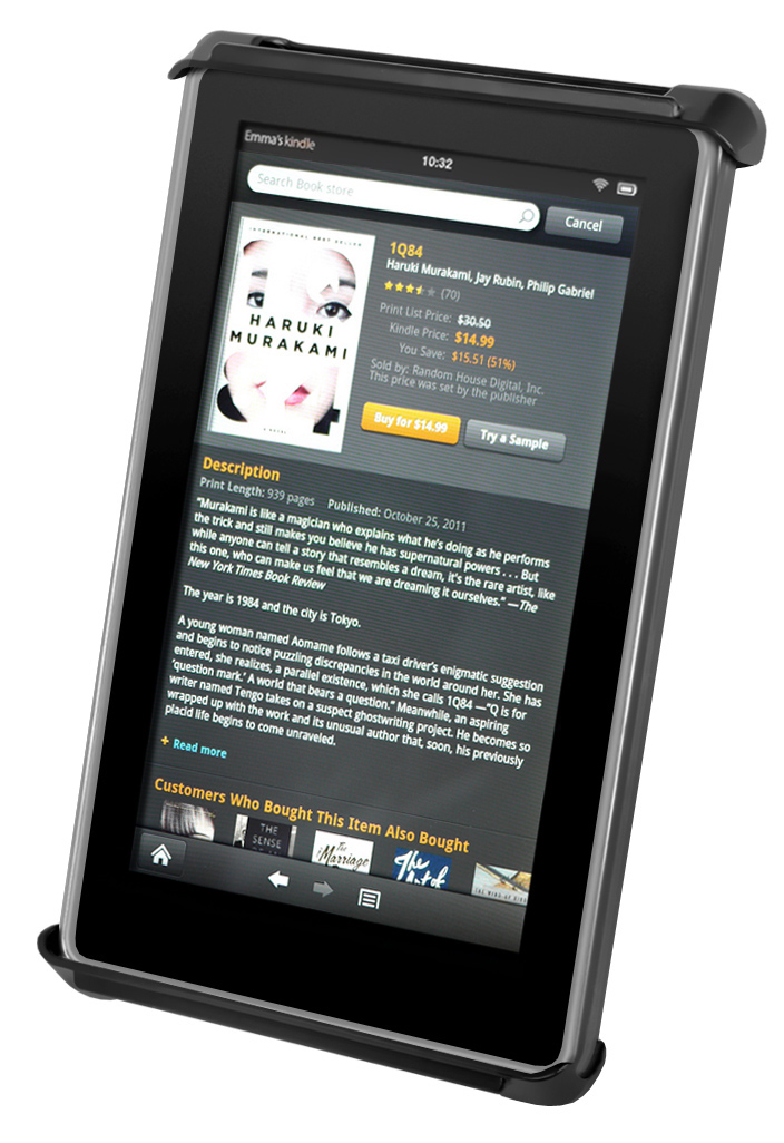 RAM-HOL-TAB-SMU Tab-Tite Halteschale für kleine Tablets 0