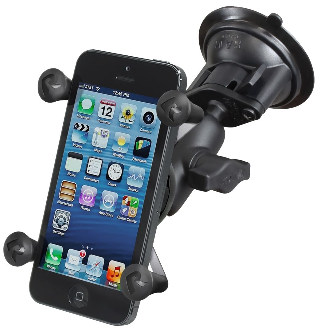 RAM-B-166-A-UN7U X-Grip für Smartphones mit Twist-Lock Saugnapfbasis (Universalhalterung) 2