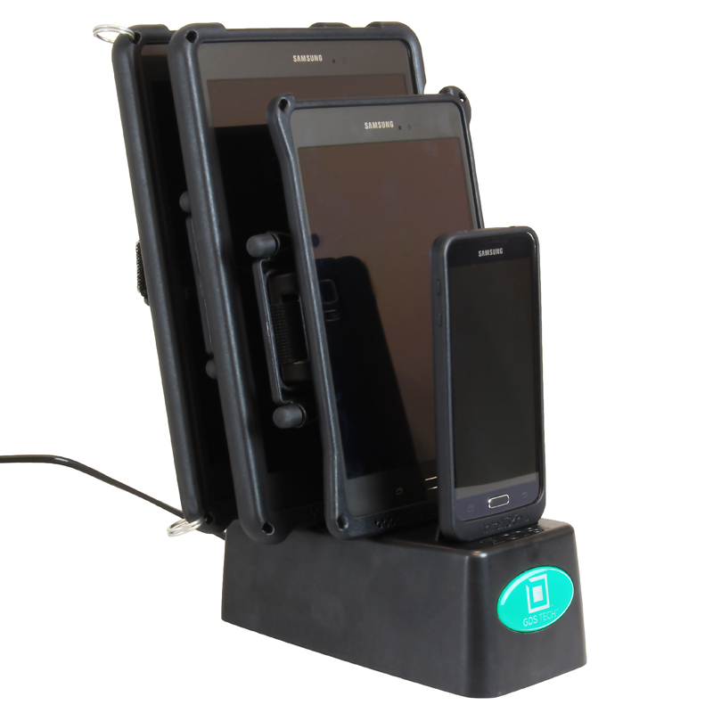 RAM-GDS-DOCK-4G1PU GDS 4-fach Tisch-Ladestation für IntelliSkin 4