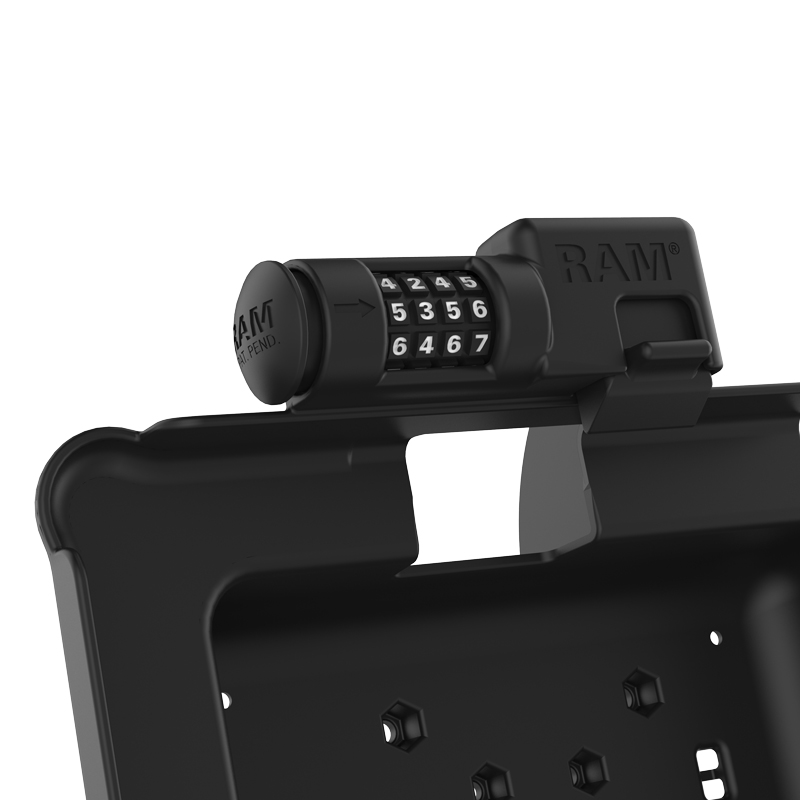 RAM-HOL-ZE11PDCLU GDS Ladedock für Zebra ET5x 10.1" (Zahlenschloss & Peripherie) 3