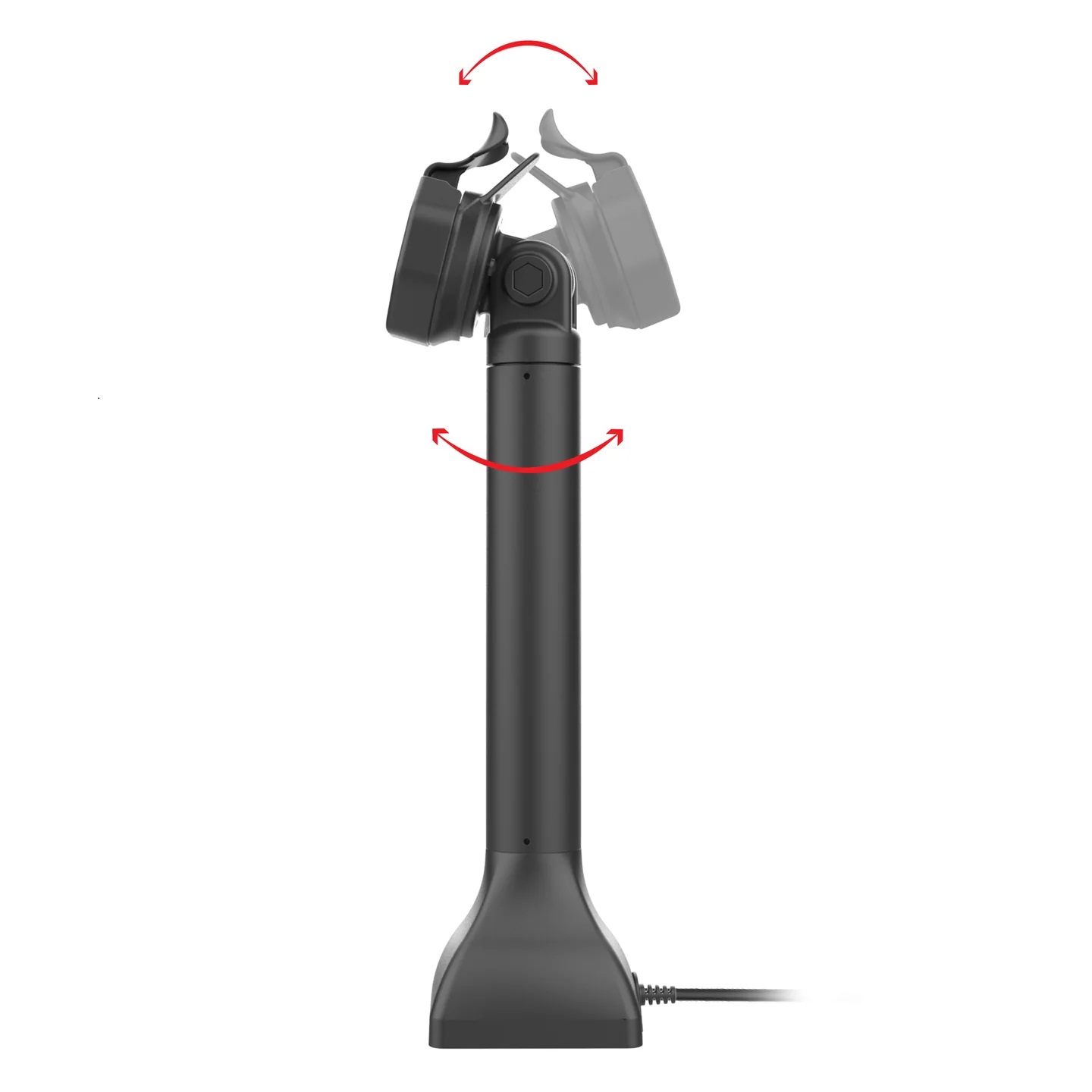 RAM-GDS-DOCK-D11-14-U3E GDS® Uni-Conn™ Pedestal Dock 7", Tilt & Twivel-Gelenk, mit PoE 3