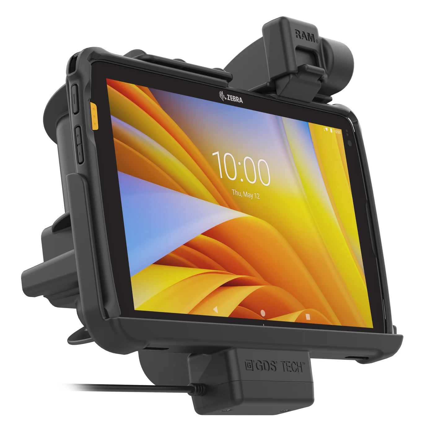 RAM-GDS-DOCKNLL-ZE21PU GDS Ladedock für Zebra ET4x 10" Tablets mit IntelliSkin (Schnappverschluss) 3