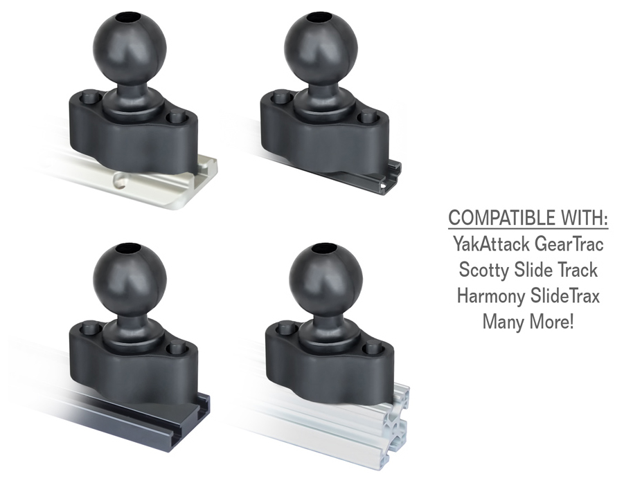 RAP-383U Track-Ball Quick-Release Schienenbasis mit C-Kugel 4