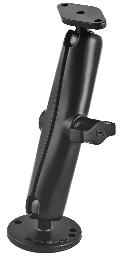 RAM-B-138U-C Ram Mount B-Arm-Basisset lang aus Aluminium mit Diamond Base u. Round Base 0