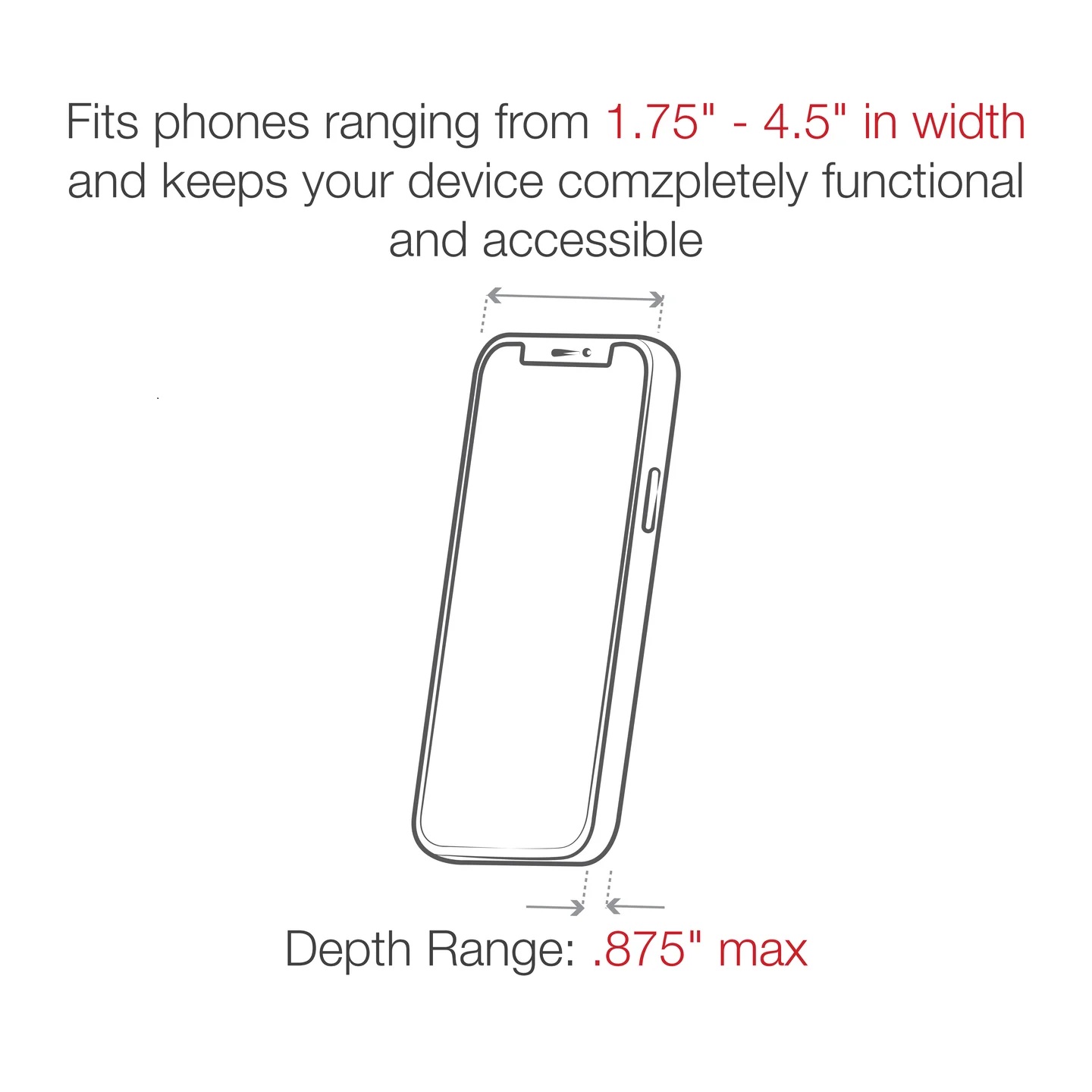 RAM-HOL-UN10U XL X-Grip Universalhalterung für große Smartphones - Snap-Link Adapter 5