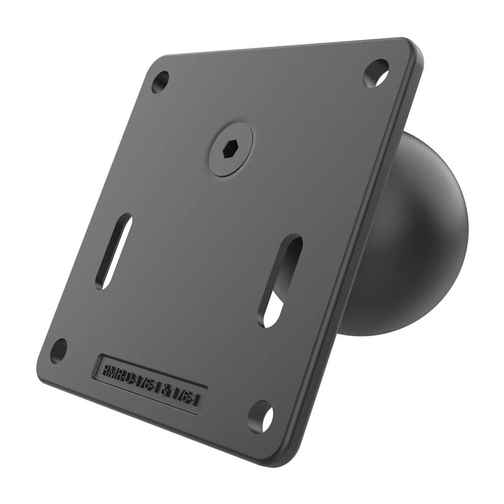 RAM-D-2461U-IN1 VESA-Platte 75 x 75 mm mit D-Kugel - Aluminium, stahlverstärkt 1