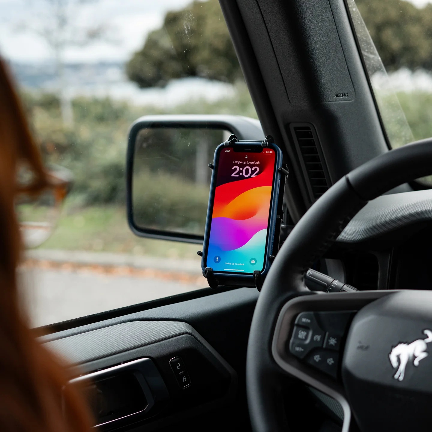 RAM-HOL-PD4-238AU Ram Mount Quick-Grip XL Halterung für große Smartphones mit Diamond Base/B-Kugel 15