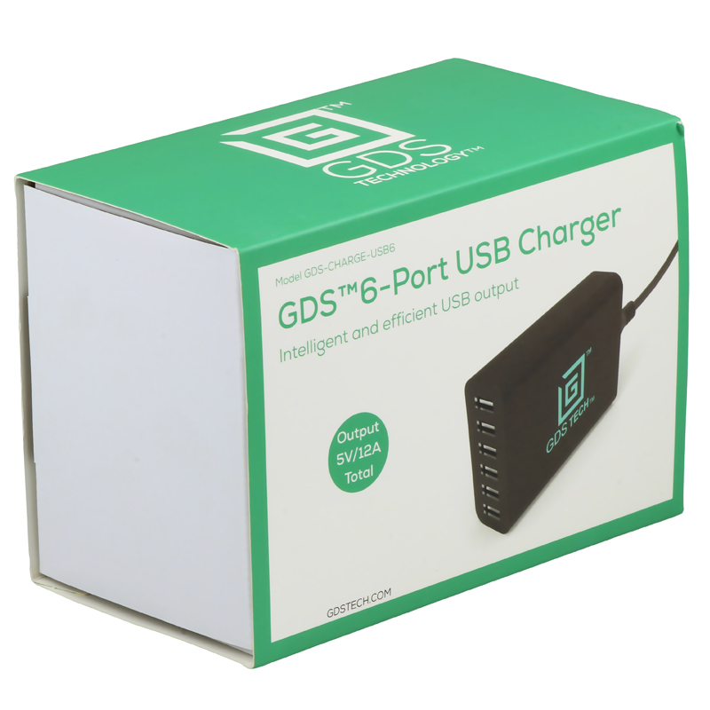 RAM-GDS-CHARGE-USB6 GDS® Intelligentes 6-Port USB-Ladegerät 5