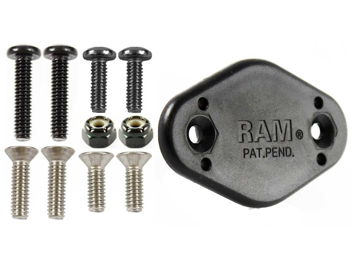 RAP-326RMU EZY-Mount Quick-Release männlicher Adapter, vertiefte Bohrlöcher 1