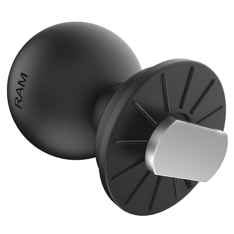 RAP-354U-TRA1 Ram Mount Track Ball C-Kugel Adapter mit T-Bolt-Befestigung für Schienensysteme 3