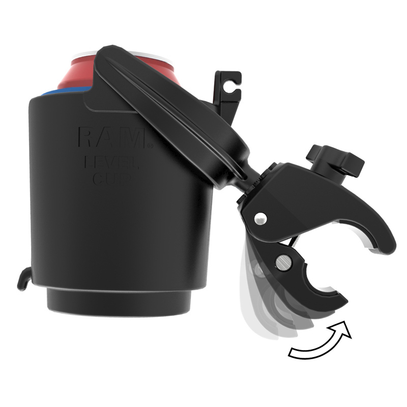 RAM-B-132-400U Level-Cup Becherhalterung mit Tough-Claw klein 3