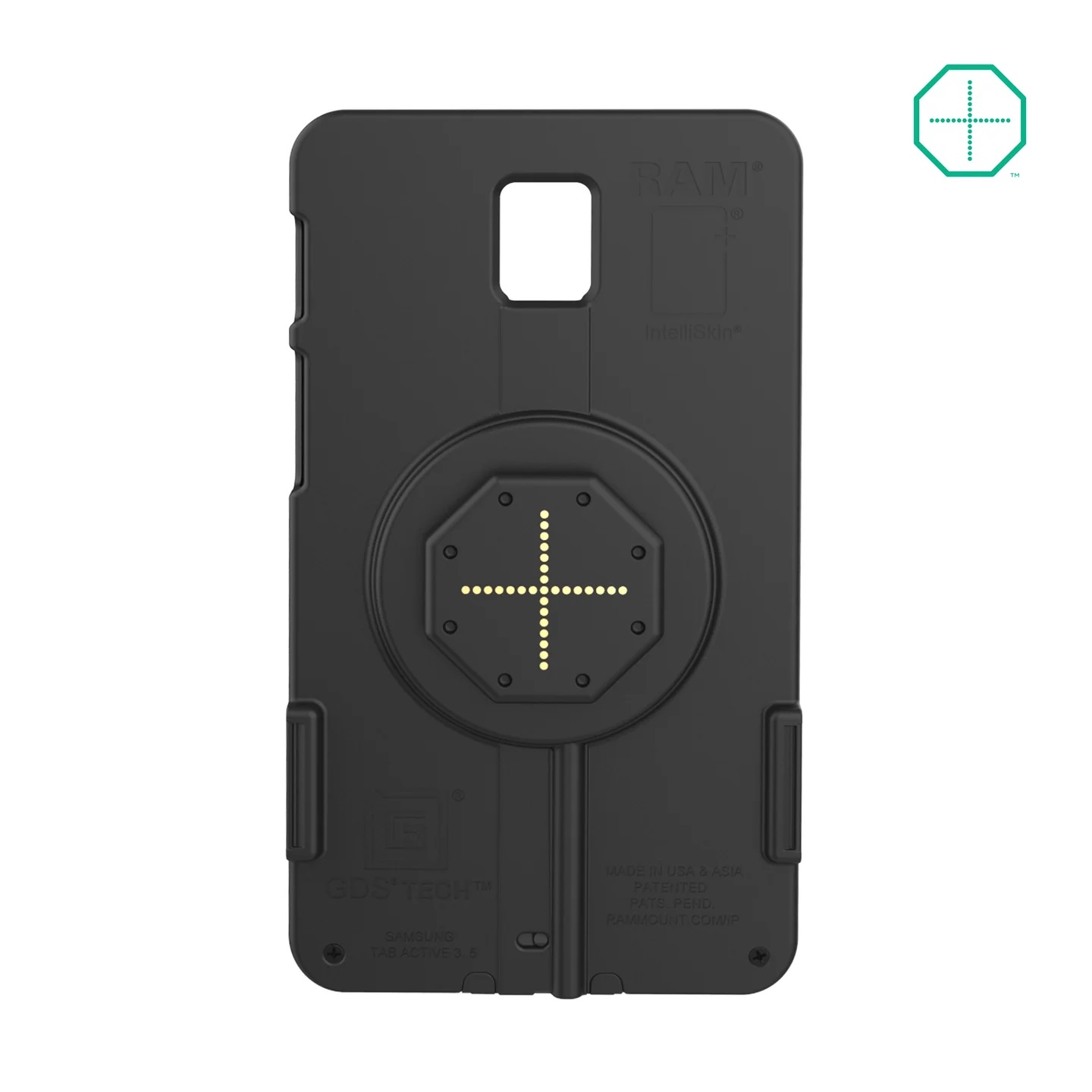 RAM-GDS-SKIN-SAM93-TCB IntelliSkin® Thin-Case™ für Galaxy Tab Active 5 & 3 (rückseitige Pogo Pads) 4