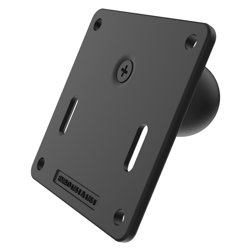 RAM-2461U-IN1 Ram Mount VESA-Platte 75x75 stahlverstärkt mit C-Kugel 1