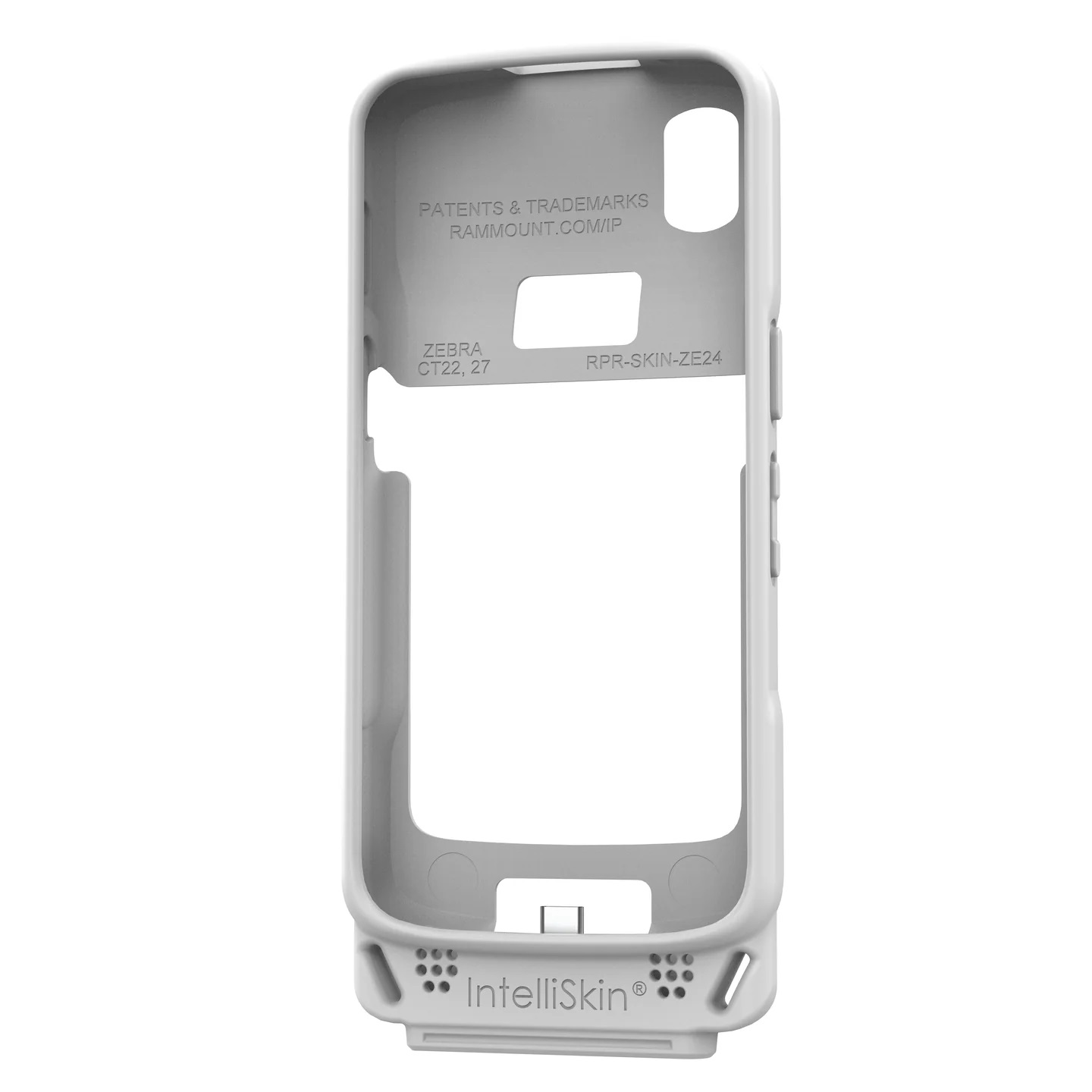 RAM-GDS-SKIN-ZE24-GRY IntelliSkin für Zebra TC22/27 (Grau) 2