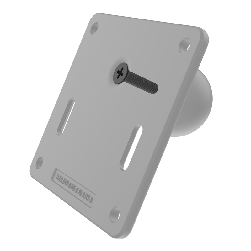 RAM-2461U-IN1 Ram Mount VESA-Platte 75x75 stahlverstärkt mit C-Kugel 2