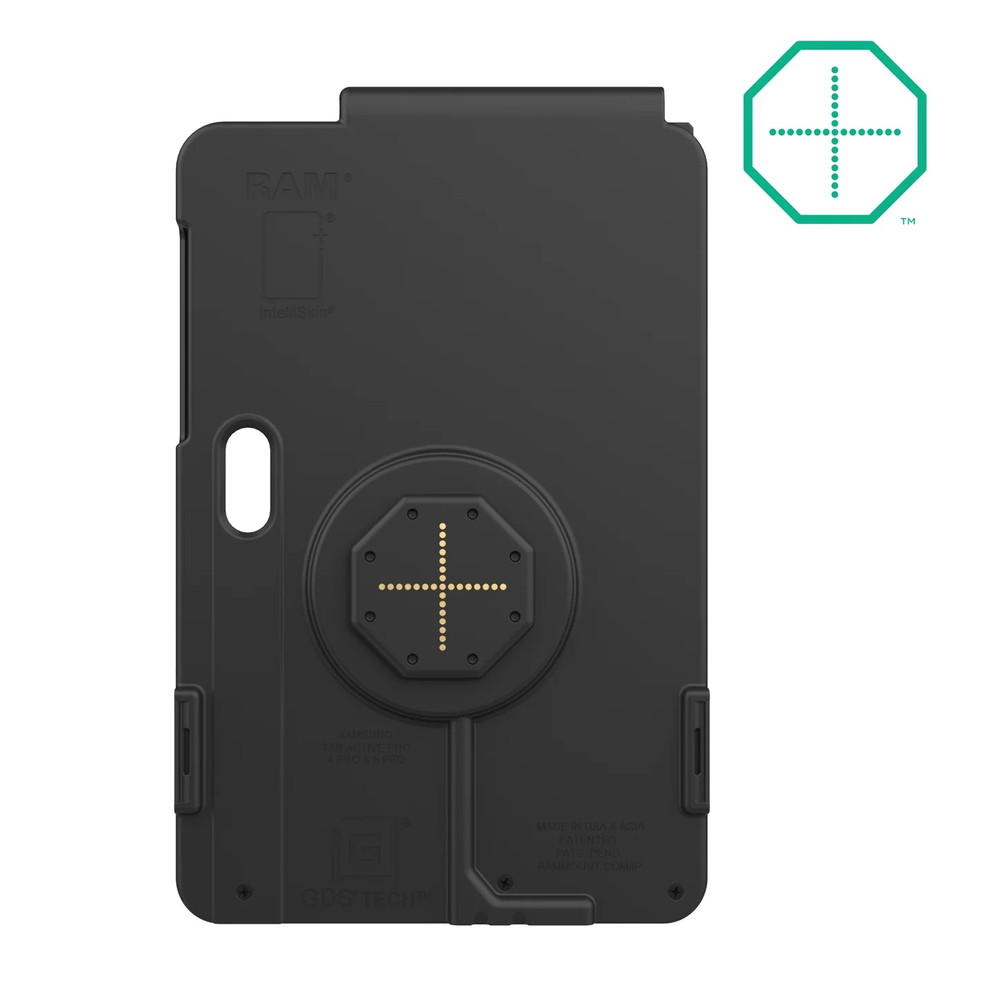 RAM-GDS-SKIN-SAM100-TCB GDS IntelliSkin Thin-Case für Tab Active5 Pro/4 Pro - (rückseitige Pogo Pads) 5