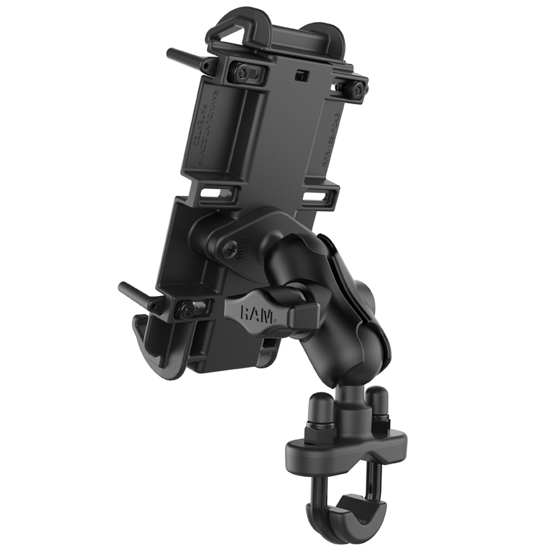 RAM-B-149Z-A-PD4U Quick-Grip Lenkerhalterung 0,5-1,25" für große Smartphones, Bügelschelle 5