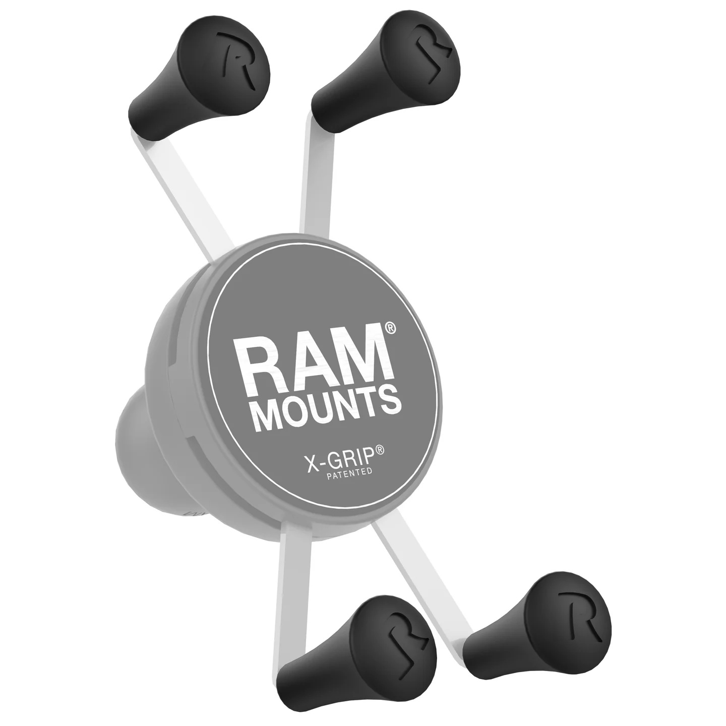 RAP-UN-CAP-4U 4er Pack Ersatz Gummikappen für die X-Grip Halteklammer 2