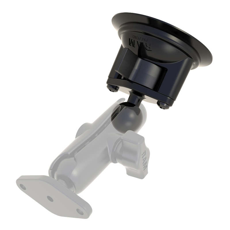 RAM-B-224-1U Ram Mount Twist-Lock Saugnapfbasis mit B-Kugel 2