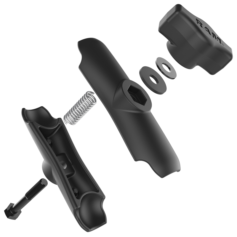 RAM-B-201U Socket Arm B mittellang aus Aluminium 4